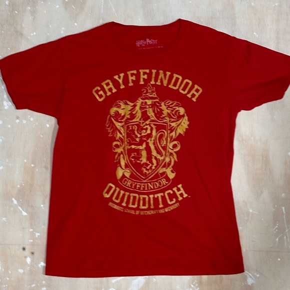 Harry Potter Gryffindor Quidditch Tee - Large - Picture 1 of 1
